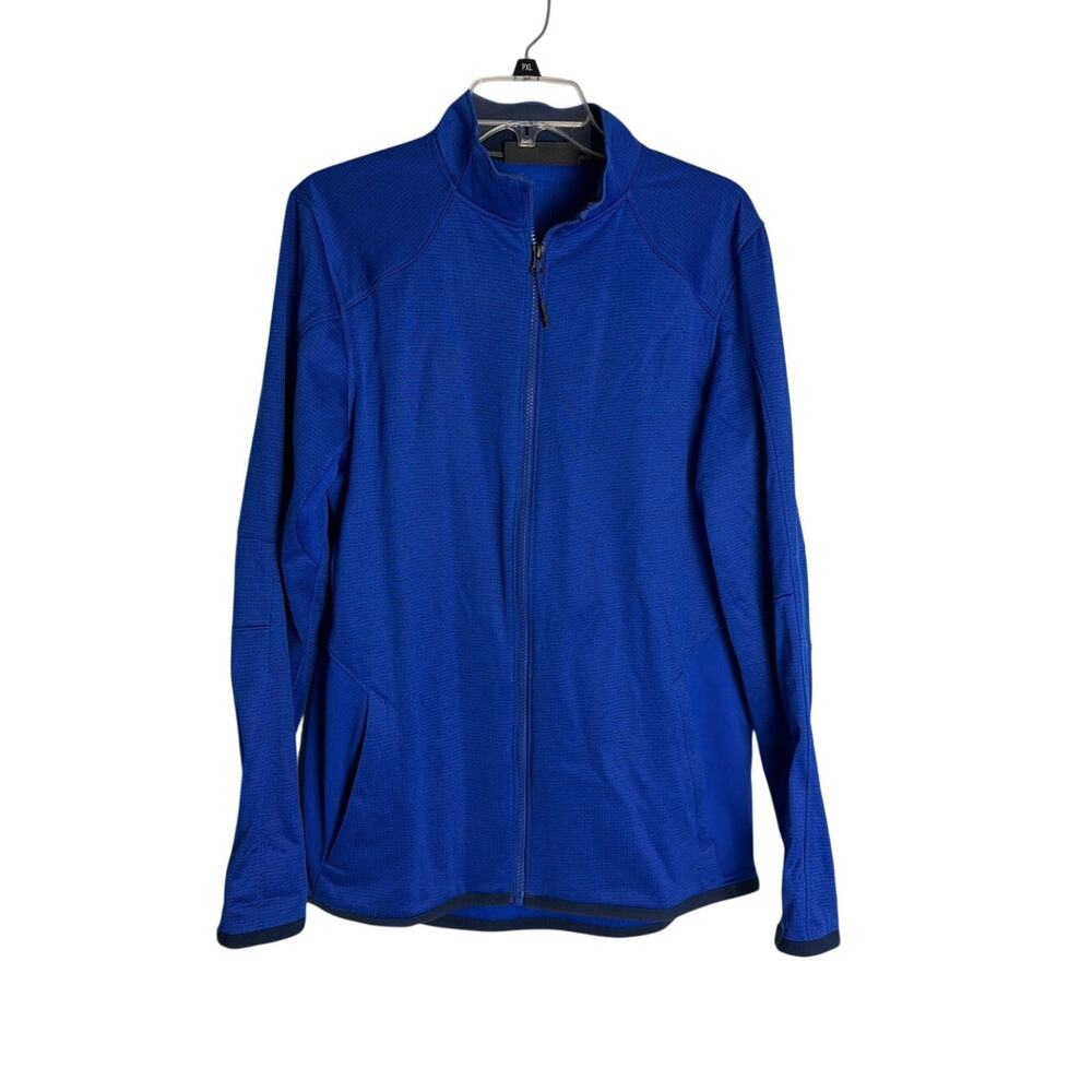Under Armour ColdGear Reactor Blue Quarter Zip Pullover Men Size M